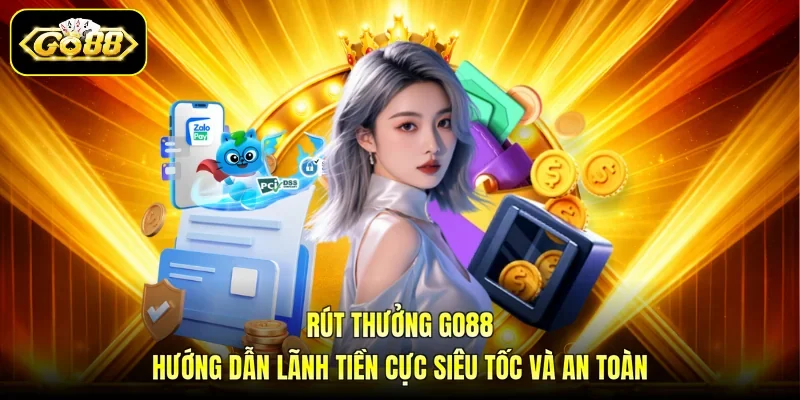 Rút Thưởng GO88 - Hướng Dẫn Lãnh Tiền Cực Siêu Tốc Và An Toàn